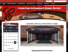 Tablet Screenshot of lewiscassisd.org